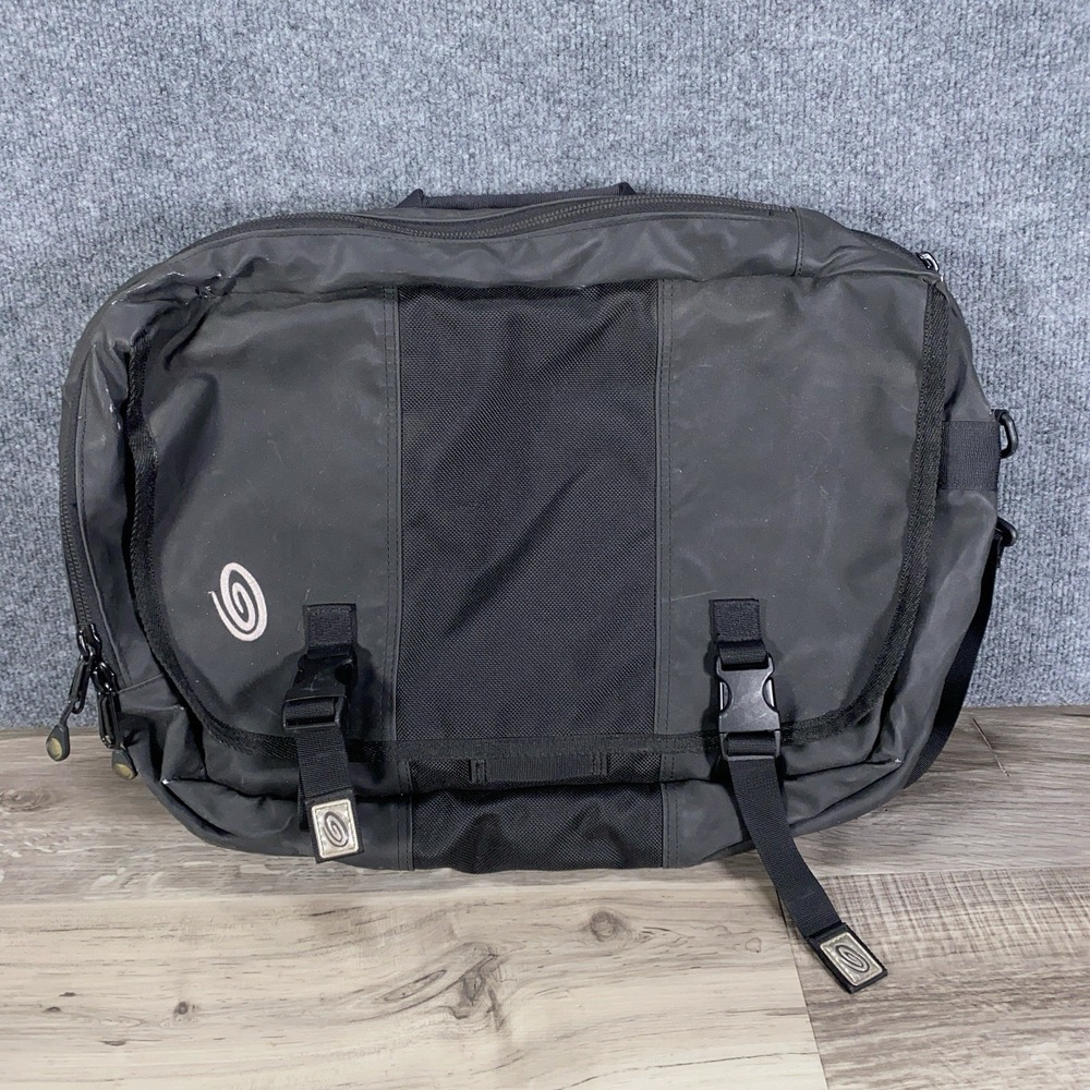 Timbuk2 Black Laptop Travel Duffel‎ Bag Weekender Messenger Crossbody Spacious